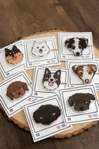 Custom Pet Portrait Phone Grip – Personalized Acrylic Grip with Your Pet’s Photo