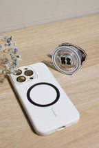 Custom Pet Portrait Phone Grip – Personalized Acrylic Grip with Your Pet’s Photo