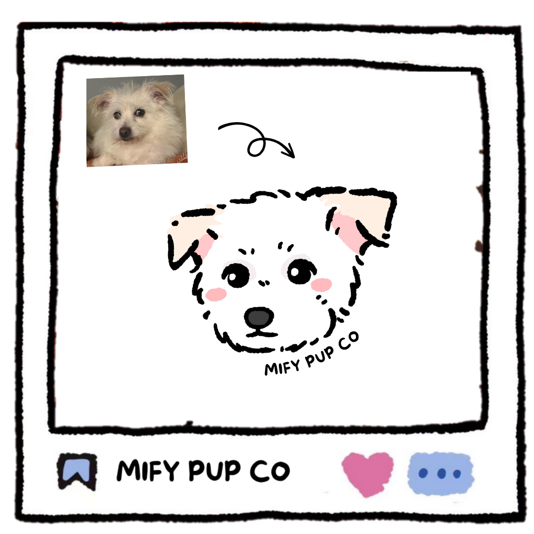 Custom Digital Pet Portrait – Personalized Pet Illustration (Printable, High-Resolution)