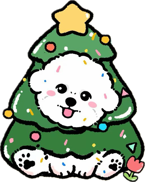 Special Edition (Christmas) - Custom Pet Portrait Stickers (10 stickers)