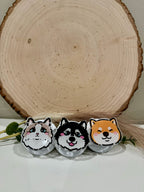 Custom Pet Portrait Phone Grip – Personalized Acrylic Grip with Your Pet’s Photo