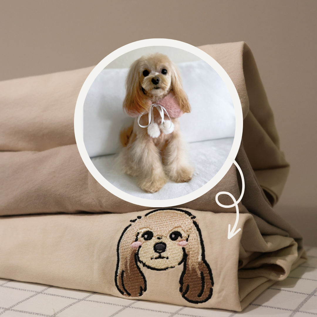 Custom Pet Portrait Tee Shirt (Pre-Order)