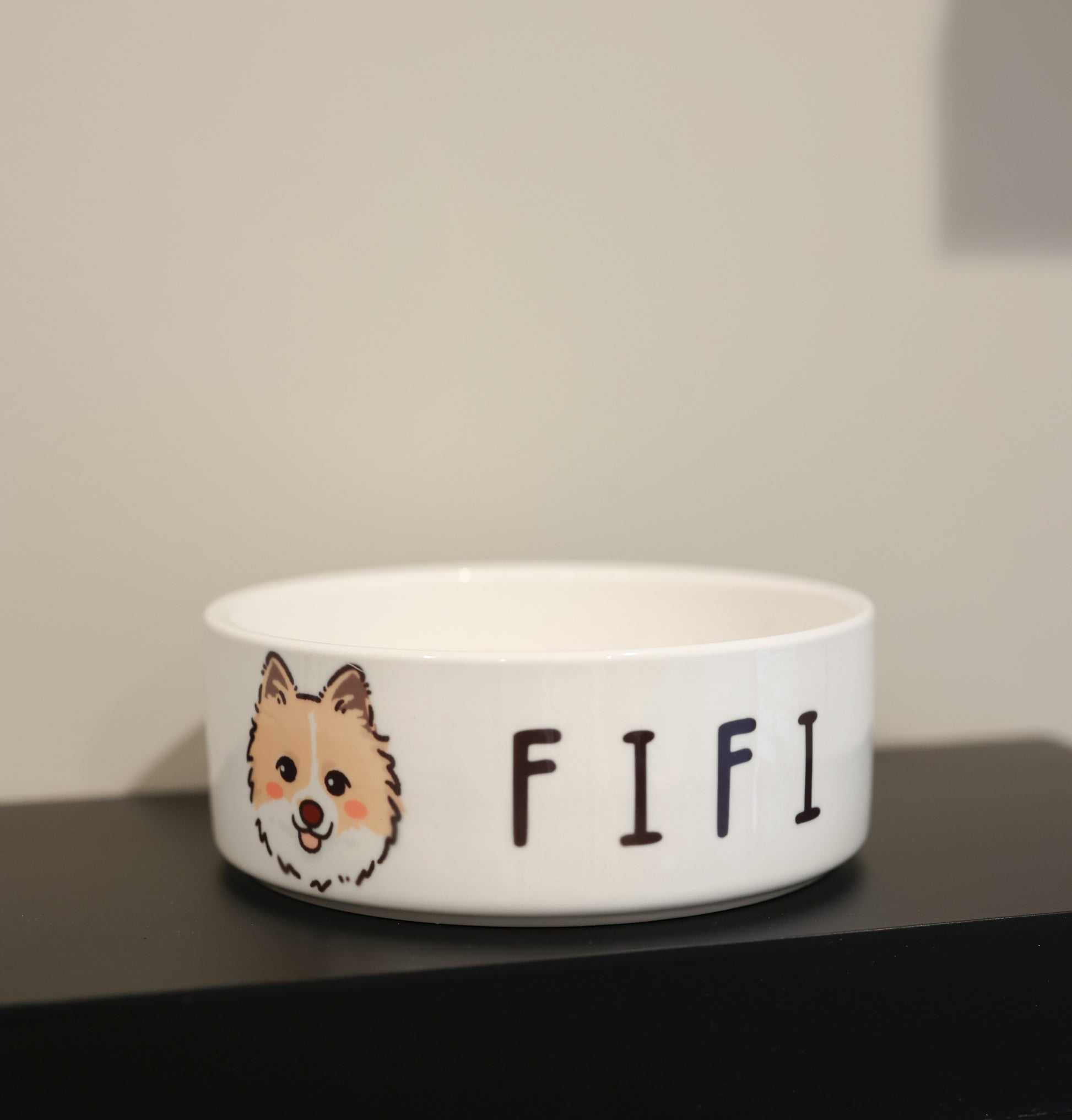 Custom Pet Portrait Bowl,Mify pup co